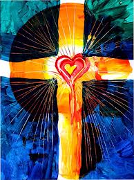 Cross with heart in center Providence Church Blog by Matthew Grieser